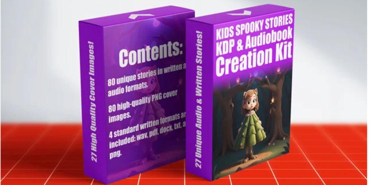 Kids Spooky Stories KDP and Audiobook Creation Kit review